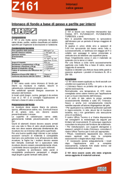 scheda tecnica - Fassa Bortolo