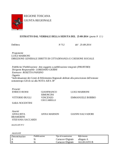 REGOLAMENTO OPERAZIONE A PREMI