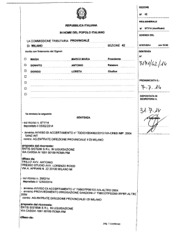 Classifica Squadra Senior - Federazione Ginnastica d`Italia