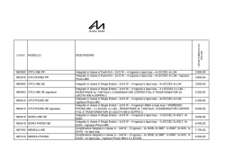 MODELLO DESCRIZIONE 1603300 OTO LINE PP - H