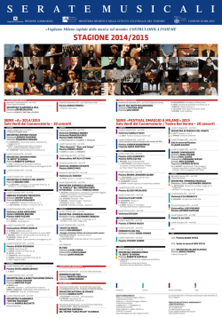 SERIE &laquo;A&raquo; 2014/2015 Sala Verdi del