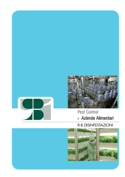 Depliant - RB Disinfestazioni