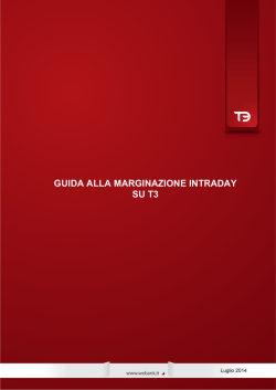 Guida alla Marginazione intraday su T3