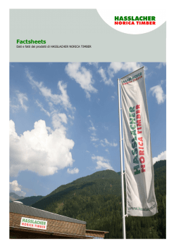 Factsheets - hasslacher.at