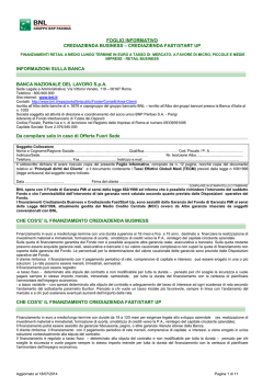 crediazienda fast-start up