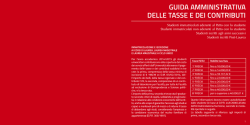 Guida delle tasse 2014/2015 - Universit&agrave; degli Studi di Teramo