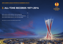 3. ALL-TIME RECORDS 1971-2014