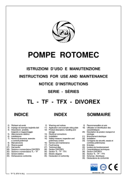 manual divorex - Pompe Rotomec