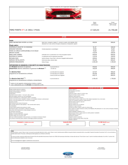Prezzi aggiornati listino Fiesta ST 2015 QUI