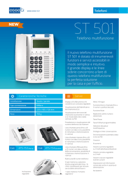 ST 501 - scheda prodotto - Esse-ti