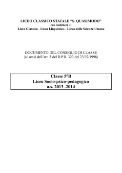 5B socio psicopedagogico