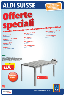 Da marted&igrave;, 10.06.