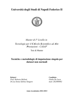 Universit&agrave; degli Studi di Napoli Federico II - PON