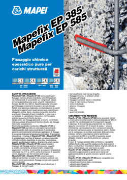 Mapefix EP 385 Mapefix EP 585 Mapefix EP 385 Mapefix EP 585