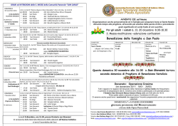 Benedizione delle famiglie a San Paolo