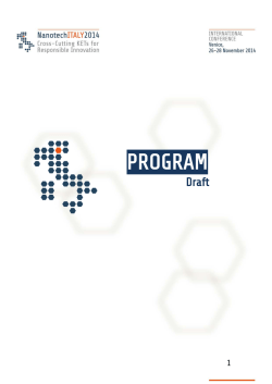 NANOTECHITALY 2014