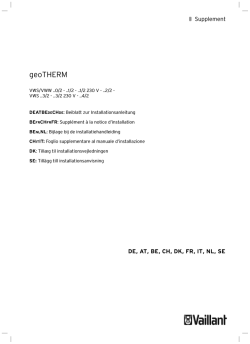 geoTHERM - Vaillant