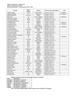 Ricevimento genitori antimeridiano
