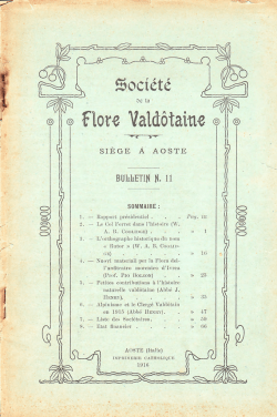 €lors - Société de la Flore Valdôtaine