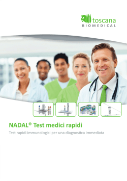 Test rapidi medici - toscana BIOMEDICAL