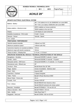 Scheda Tecnica