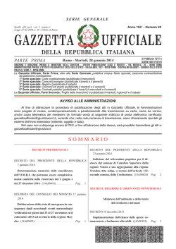 GAZZETTA UFFICIALE - IPZS - Catalogo Zecca