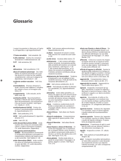Clicca qui per scaricare il glossario.