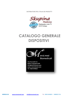 catalogo generale - MENSI.MED-Home