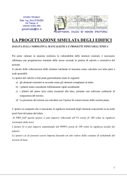 Progetto simulato RD 39