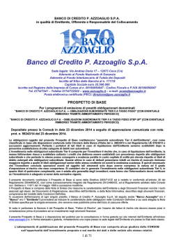 Banco di Credito P. Azzoaglio S.p.A.
