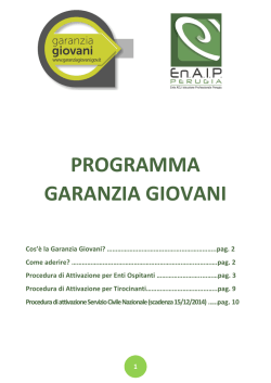 GARANZIA GIOVANI_ENAIP_Procedure_Iscrizione