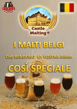 Catalogo Castle Malting