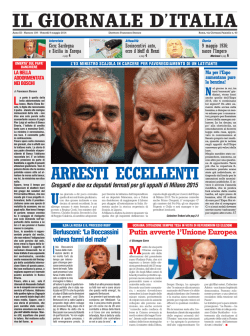 ARRESTI ECCELLENTI