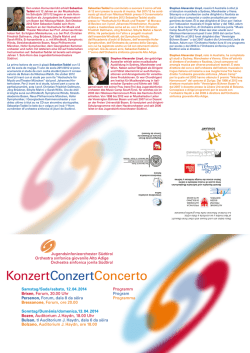 KonzertConzertConcerto - Institut für Musikerziehung in deutscher