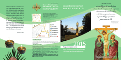 depliant BIANCA 2015 - B - Suore Missionarie del Sacro Costato
