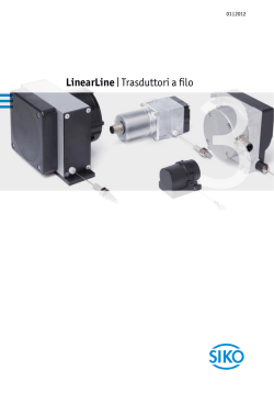 LinearLine | Trasduttori a filo