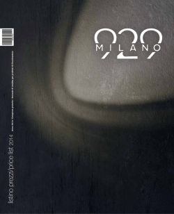 listino prezzi/price list