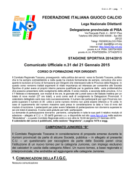 federazione italiana giuoco calcio - Figc
