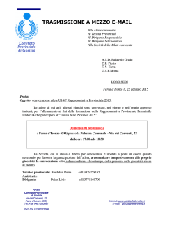 2015_1a Conv Rapp U14F _3_ - FIPAV Comitato Provinciale di