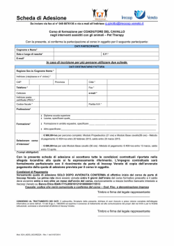 SCH_ADESIONE Cavalli VR2015