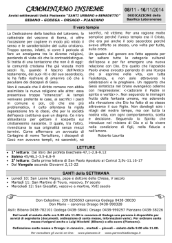 QUI - Parrocchia di Orsago