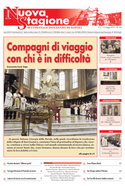 Nuova Stagione - Chiesa di Napoli