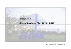 Il Gruppo AMA: High Lights