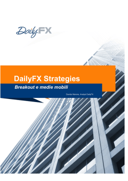 Breakout e medie mobili