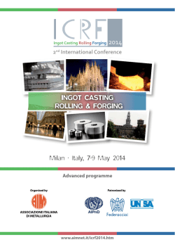 ICRF - Advanced_Programme