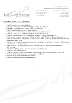, Avv. Paolo De Martinis - Notaio