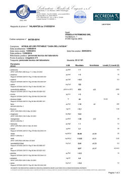 Analisi 2 giugno 2014