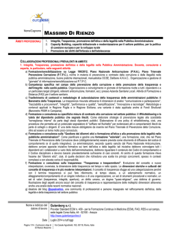 Massimo Di Rienzo - Soluzioni formative