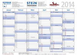 Kalender 2014 - Nussbaum Medien
