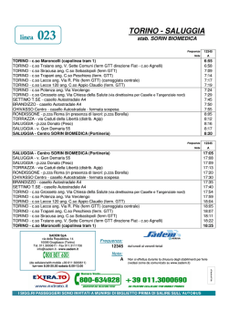 000023 Torino-Saluggia (stab. Sorin Biomedica)